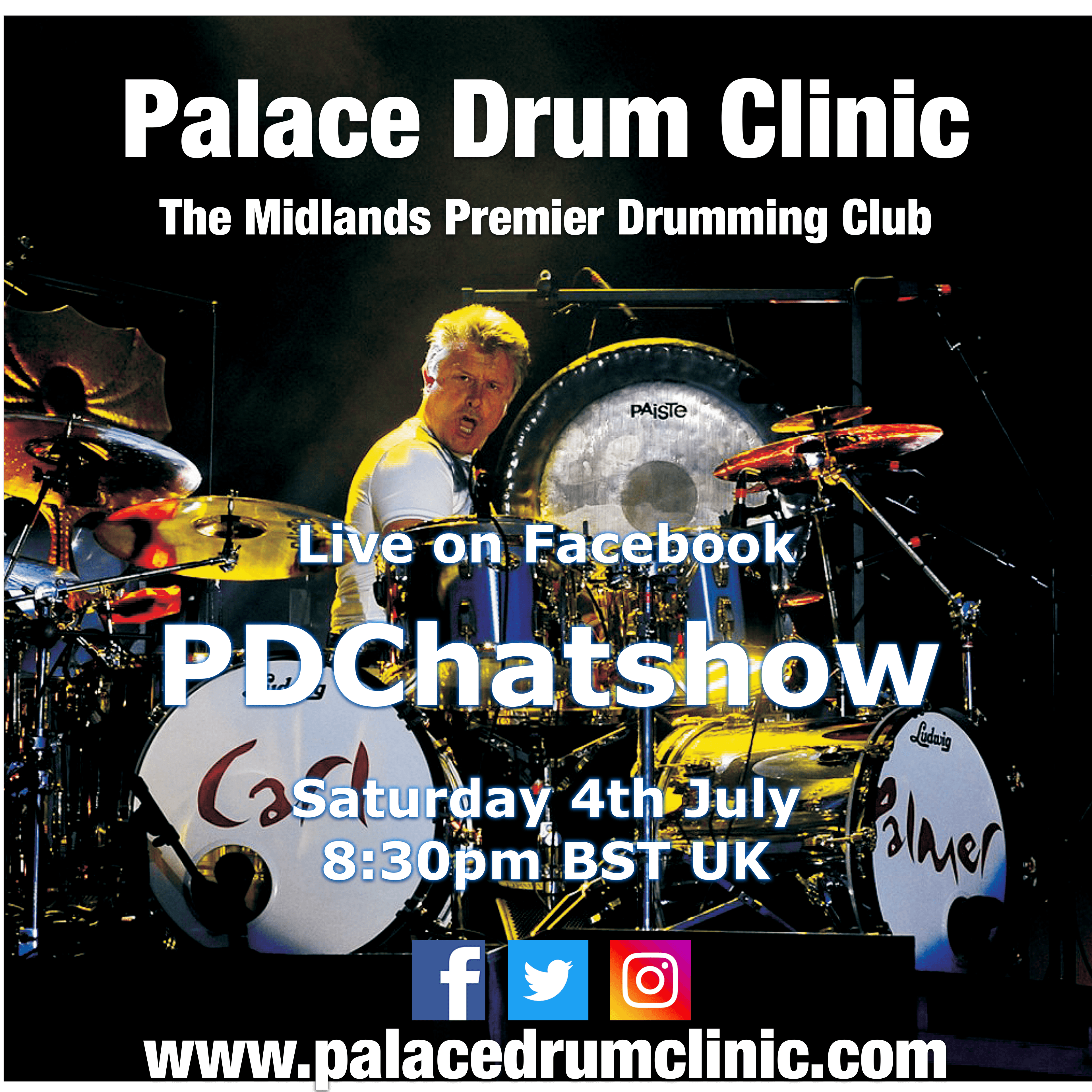 PDChatshow with Carl Palmer